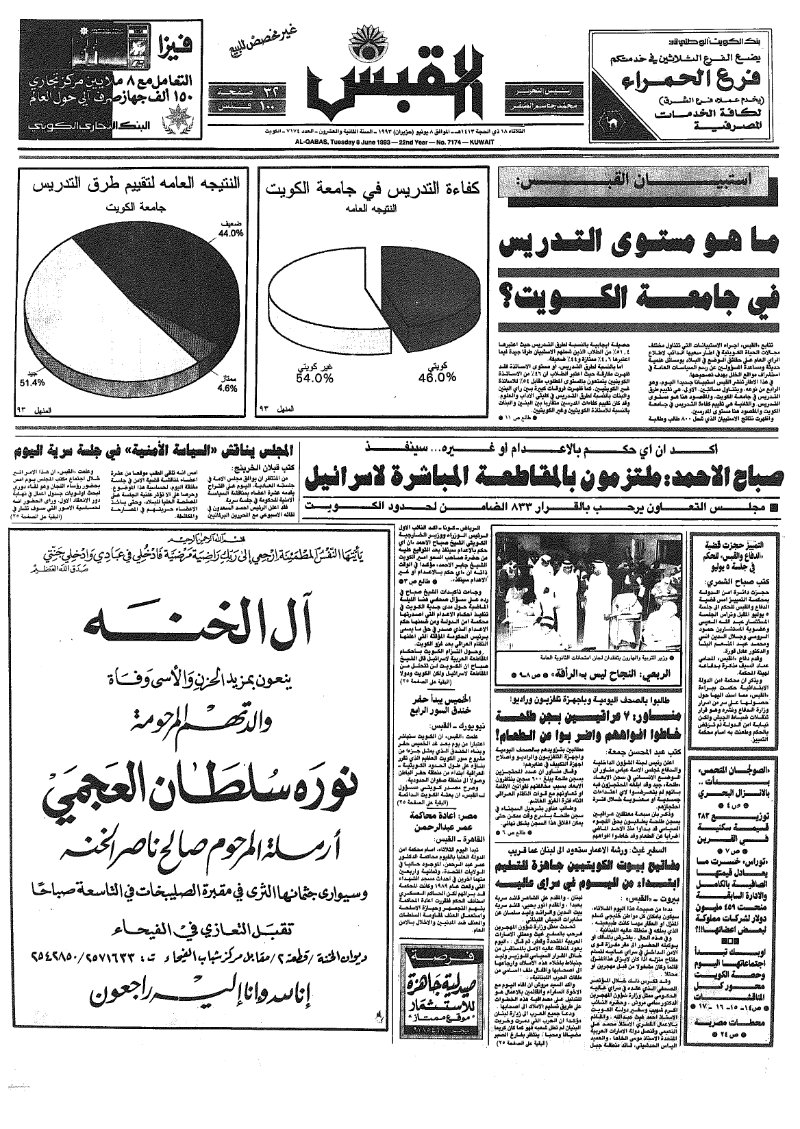 (القبس | 7174 | 1993-06-08)
