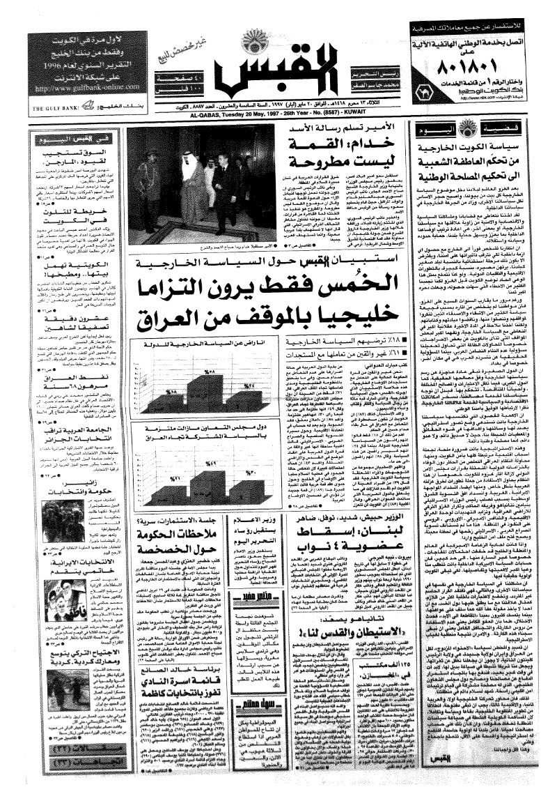 (القبس | 8587 | 1997-05-20)