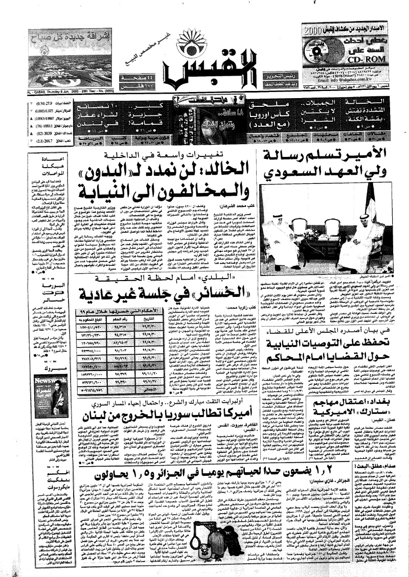 (القبس | 9686 | 2000-06-08)