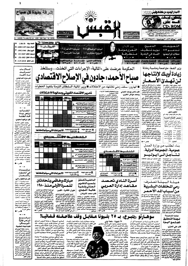 (القبس | 9700 | 2000-06-22)