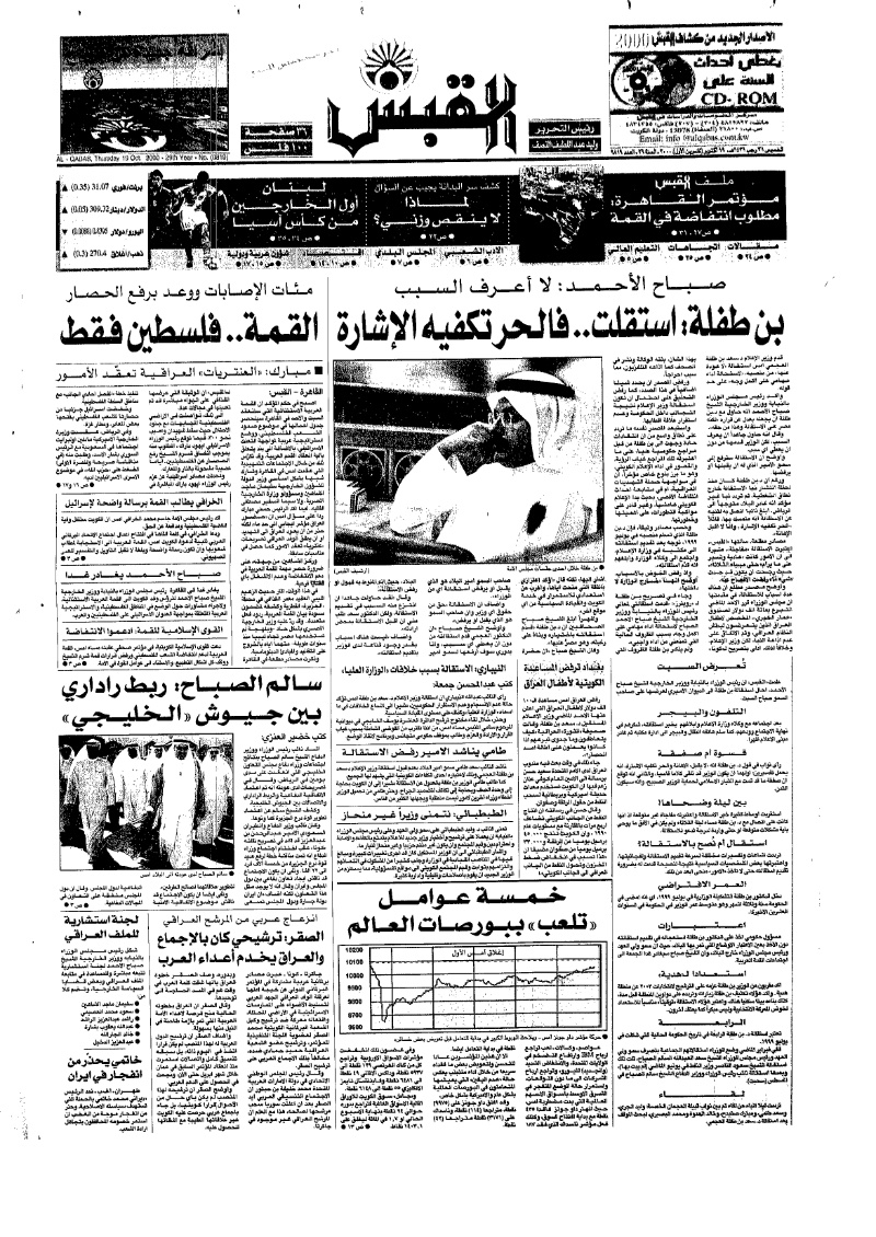 (القبس | 9819 | 2000-10-19)