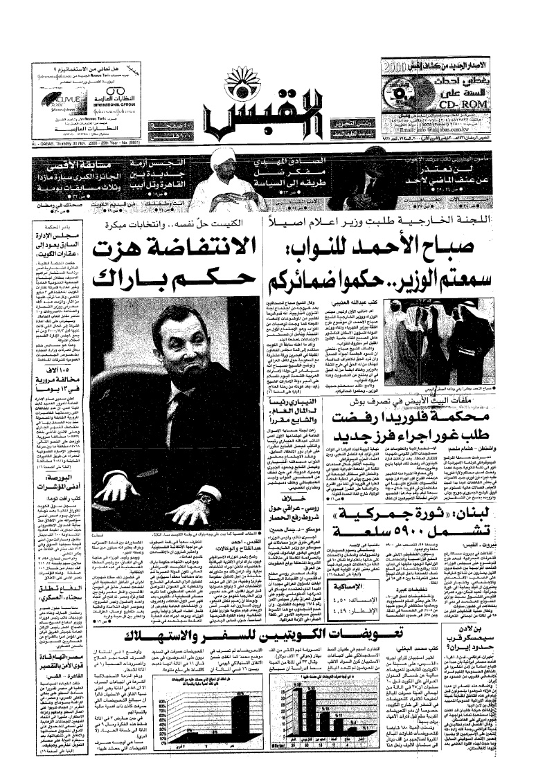 (القبس | 9861 | 2000-11-30)